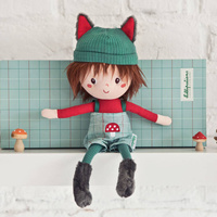 Przytulanka lalka-chłopiec Louis 32cm wysokości w ozdobnym pudełku LILLIPUTIENS