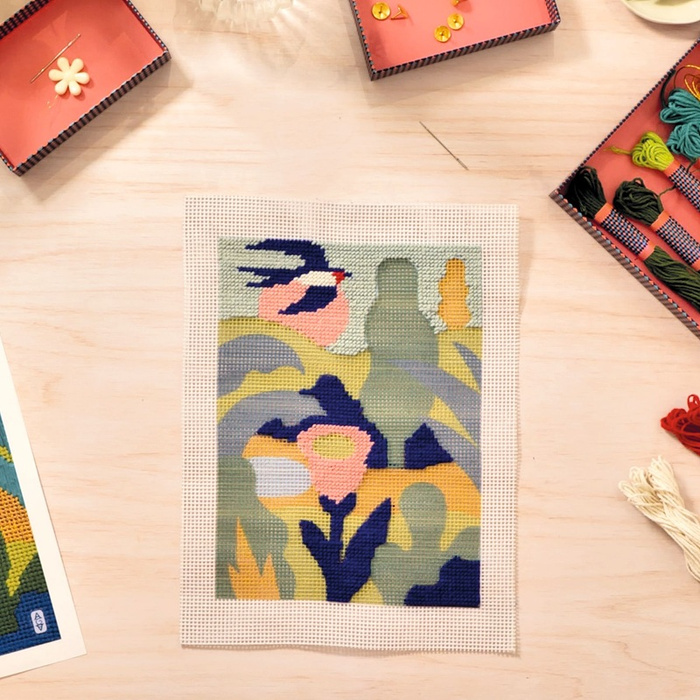 Djeco Zestaw artystyczny dla dorosłych Atelier 65 Haft gobelinowy