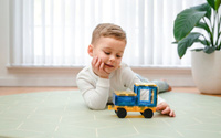 Klocki magnetyczne dla dzieci Rainbow Car Pack Connetix