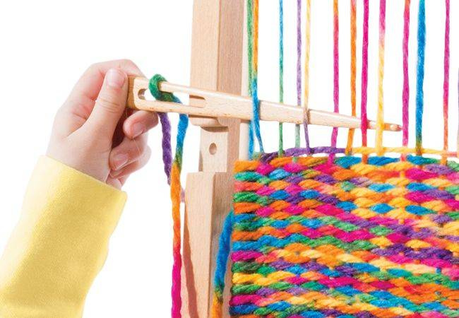 Drewniane krosno tkackie Melissa & Doug