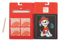 Książeczka ze zdrapywankami Psi Patrol Scratch Art Pad – Marshall Melissa and Doug