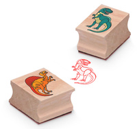 Zestaw pieczątek dla dzieci z kredkami Dinozaury Melissa and Doug