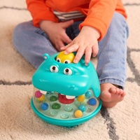 Zabawka sensoryczna z kulkami Hipopotam Party Pop Hippo Battat