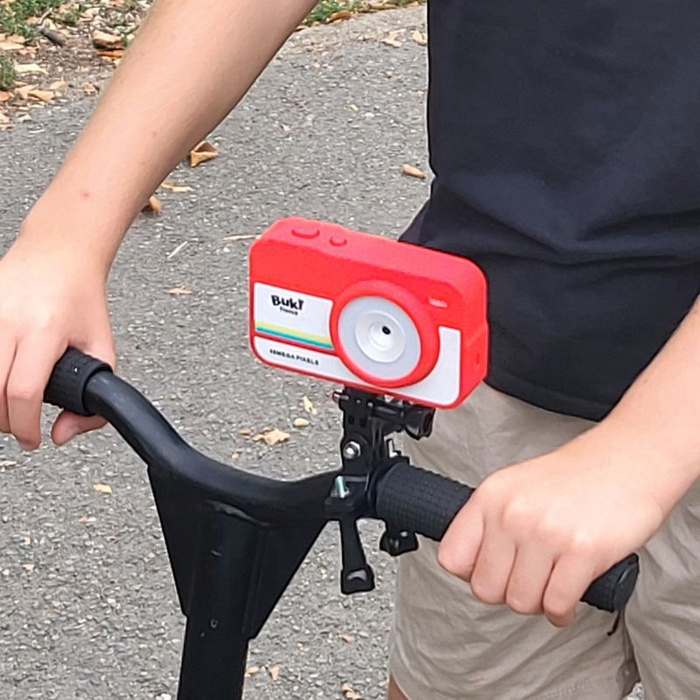 CamPro Aparat 2w1 kamerka do kasku na hulajnogę i rower Buki