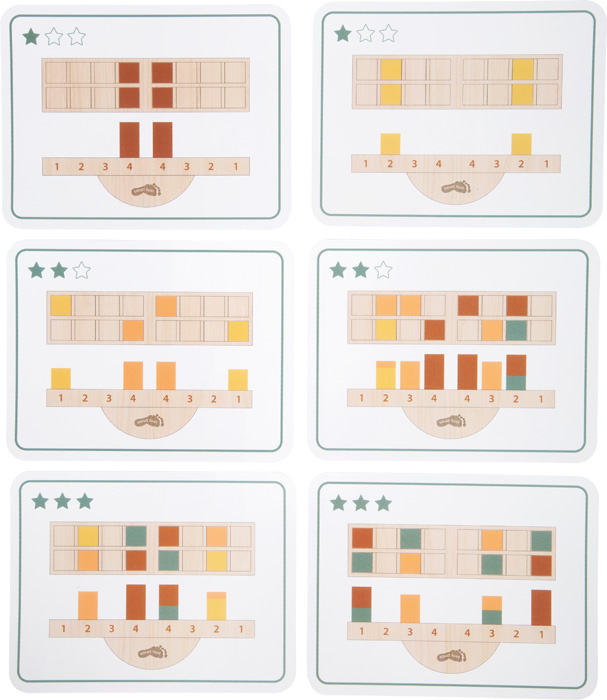 Drewniana gra zręcznościowa Montessori Small Foot