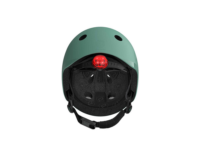 SCOOTANDRIDE Kask S-M dla dzieci  3+ Forest