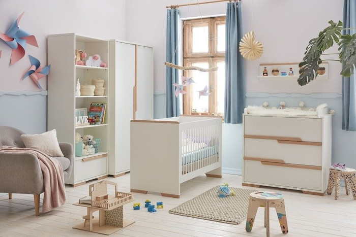 Pinio Snap Łóżeczko 120x60 białe