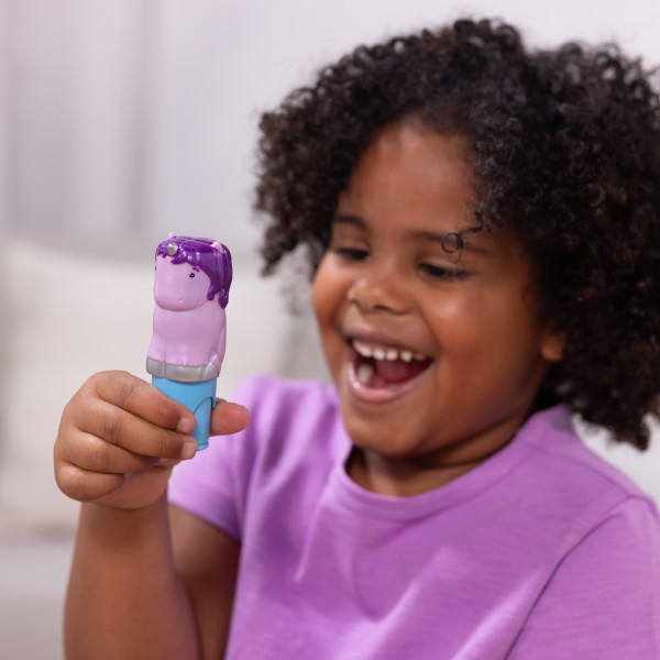 Sticker Wow książeczka purpurowy Jednorożec stempel z naklejkami Melissa & Doug