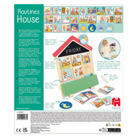 Edukacyjny zestaw do planowania dnia Routines House Goula