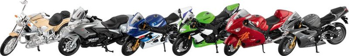 Kolekcjonerskie motocykle Goki pojazdy dla dzieci