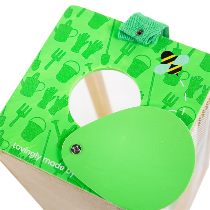 Drewniane pudełko do obserwacji owadów Bjigigs Toys