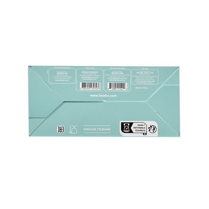 Komplet naczyń z silikonu z przyssawką Jungle Beaba 