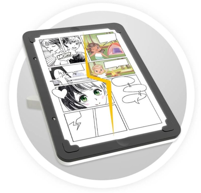 Tablet kreatywny dla dzieci 3 w 1 z podświetleniem Buki do odrysowywania komiksu flipbook