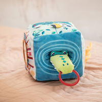 Wielofunkcyjna kostka z gryzakiem i pozytywką 7 odgłosów zwierząt Dżungla Lilliputiens