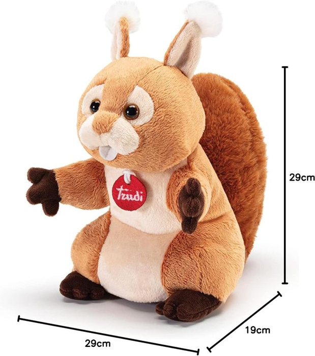 Pluszowa pacynka na rękę Wiewiórka Trudi