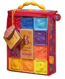 Klocki dla dzieci squeeze 10 elementów B.toys
