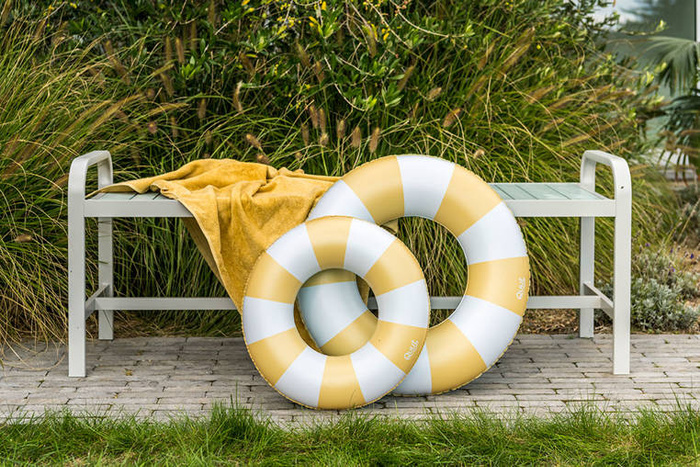 Koło dmuchane do pływania 40 cm Banana Blue Quut