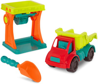 Zestaw do przesiewania piasku dla dzieci ciężarówka B.Toys – akcesoria do zabaw outdoorowych
