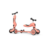 SCOOTANDRIDE Highwaykick1 2w1 Jeździk i hulajnoga 1-5 lat Peach