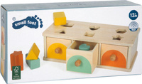 Edukacyjny sorter dla dzieci z szufladkami Montessori Small Foot
