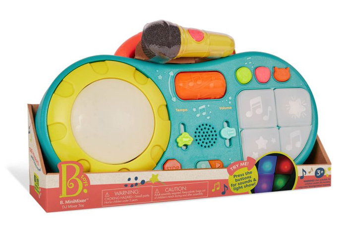 Konsola DJ-a do miksowania muzyki MiniMixer B.Toys 