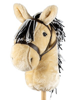 Zestaw do Hobby Horse blond koń na kiju plus przeszkoda Astrup 