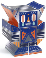 Skarbonka Robot z drewna dla dzieci Djeco 