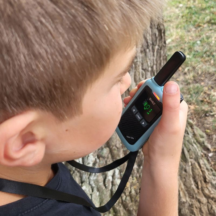 Zestaw 2 walkie-talkie z 5-cio km zasięgiem Buki