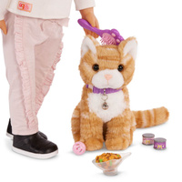Prążkowany kotek w torebce Hop in Cat Carrier Our Generation