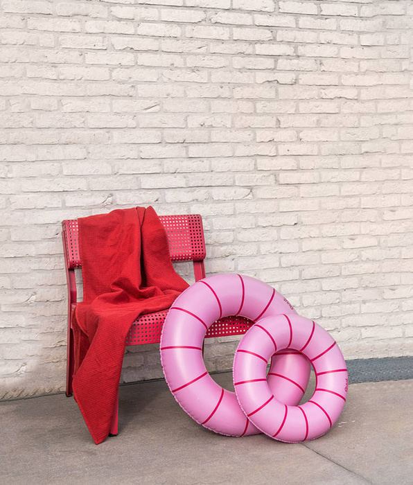 Koło dmuchane do pływania 40 cm Cherry Red Quut