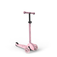 SCOOTANDRIDE Highwaykick 3S Hulajnoga z systemem sterowania 2w1 i kółkami LED składana 3+ Rose