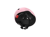 SCOOTANDRIDE Dziecięcy Kask i Ochraniacze Rose S-M ochronny Zestaw 3 lata+