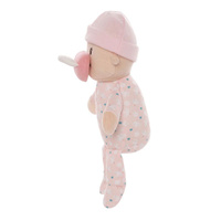 Zestaw dla dzieci lalka Peach i przenośne łóżeczko Love Stella Manhattan Toy