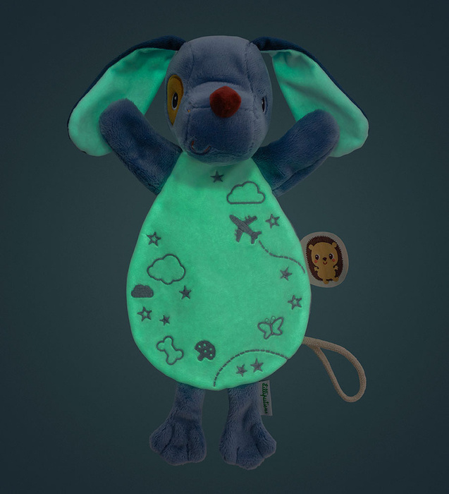 Lilliputiens Przytulanka do spania Piesek Jules Komforter i Pacynka dla niemowląt