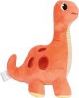 Maskotka dinozaur brontozaur czerwony Small Foot