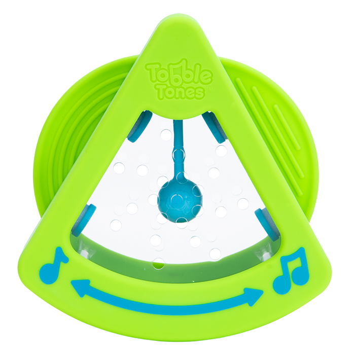 Wańka wstańka z dzwoneczkiem zabawka stymulująca Tobble Tones Fat Brain Toys