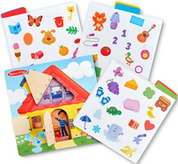 Drewniana plansza aktywności w kształcie domku Blue’s Clues & You Melissa & Doug 