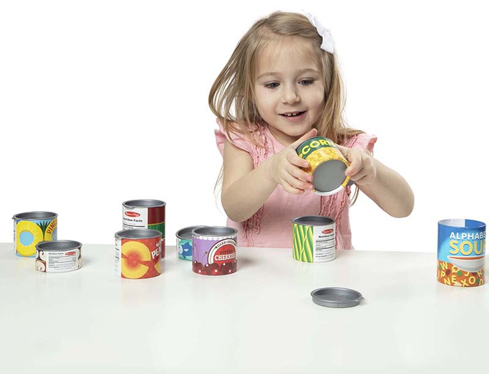 Puszki z zabawkowym jedzeniem Let's Play House! Melissa and Doug