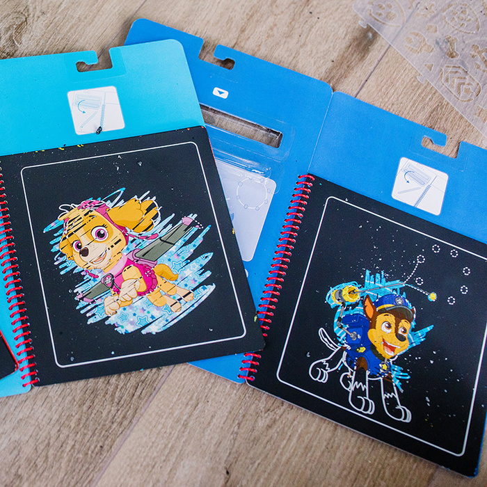 Książeczka ze zdrapywankami Psi Patrol Scratch Art Pad – Chase Melissa and Doug