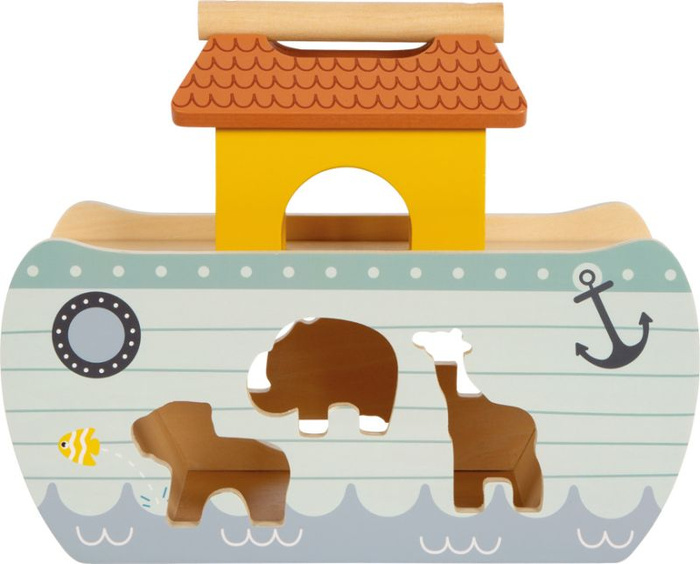 Drewniana Arka Noego sorter kształtów dla dzieci Small Foot