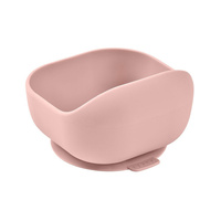 Beaba Silikonowa miseczka z przyssawką pink