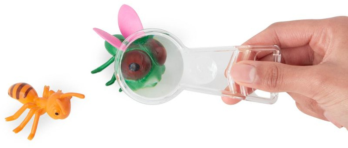 Zestaw małego odkrywcy pojemnik z minilupą i siatką na motyle Mini Catcher’s Kit B.Toys