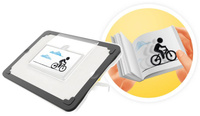 Tablet kreatywny dla dzieci 3 w 1 z podświetleniem Buki do odrysowywania komiksu flipbook