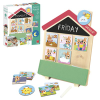 Edukacyjny zestaw do planowania dnia Routines House Goula