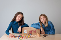 Mistrz Logiki drewniana gra logiczna dla 2 os. rozszyfruj kod przeciwnika Pilch