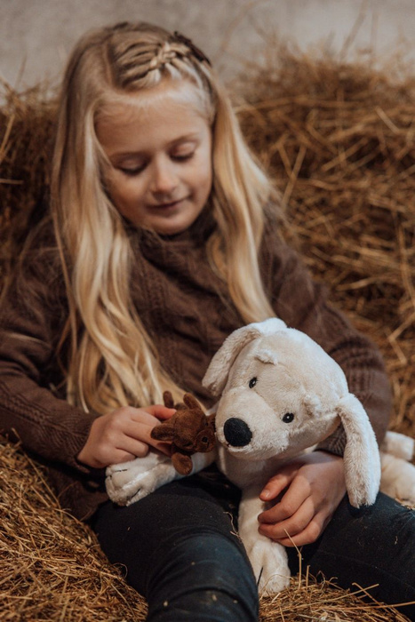 Pluszowy piesek mama z 2 szczeniakami Astrup