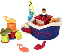 Komplet zabawek do kąpieli statek z akcesoriami Fish & Splish B.Toys