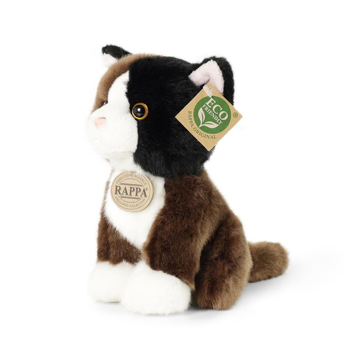 Pluszowy Kotek trójkolorowy 18cm Rappa miękka i bezpieczna Przytulanka