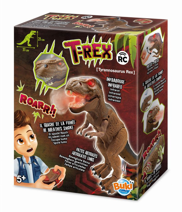 Zdalnie sterowany dinozaur T-Rex Buki