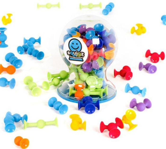 Przyssawki klocki Squigz Zestaw Delux